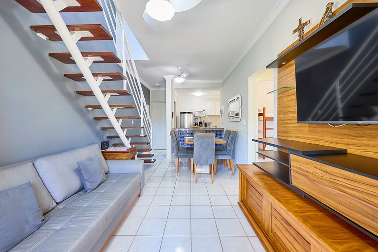 Af-80 Cobertura Duplex c/ Piscina Praia Grande