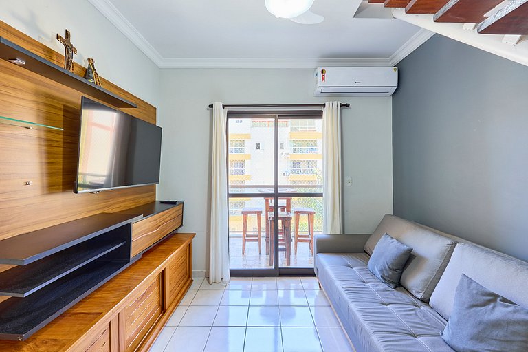 Af-80 Cobertura Duplex c/ Piscina Praia Grande