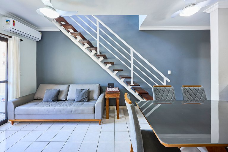 Af-82 Cobertura Duplex c/ Piscina Praia Grande