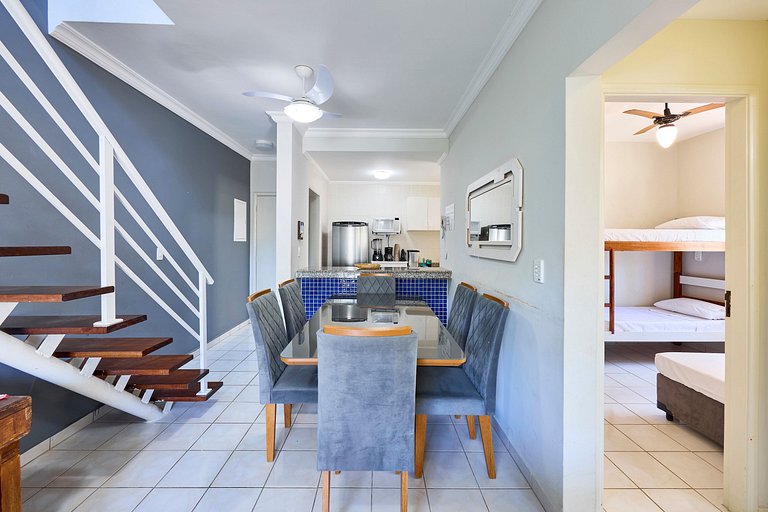 Af-82 Cobertura Duplex c/ Piscina Praia Grande