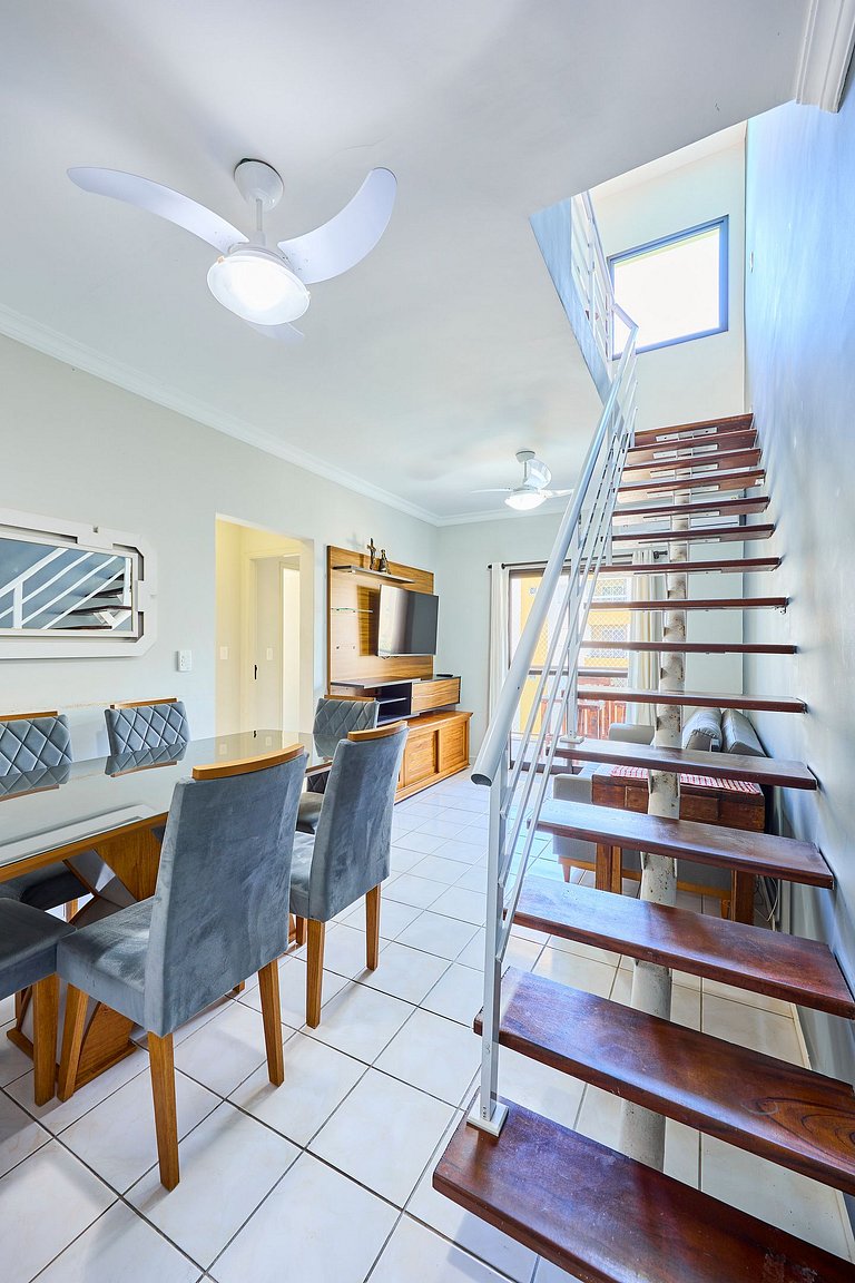 Af-80 Cobertura Duplex c/ Piscina Praia Grande