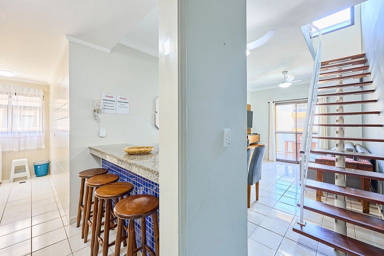 Af-80 Cobertura Duplex c/ Piscina Praia Grande