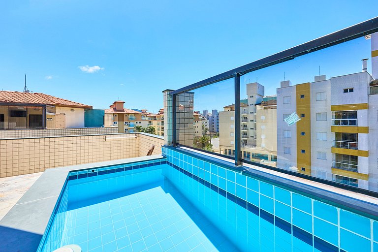 Af-82 Cobertura Duplex c/ Piscina Praia Grande