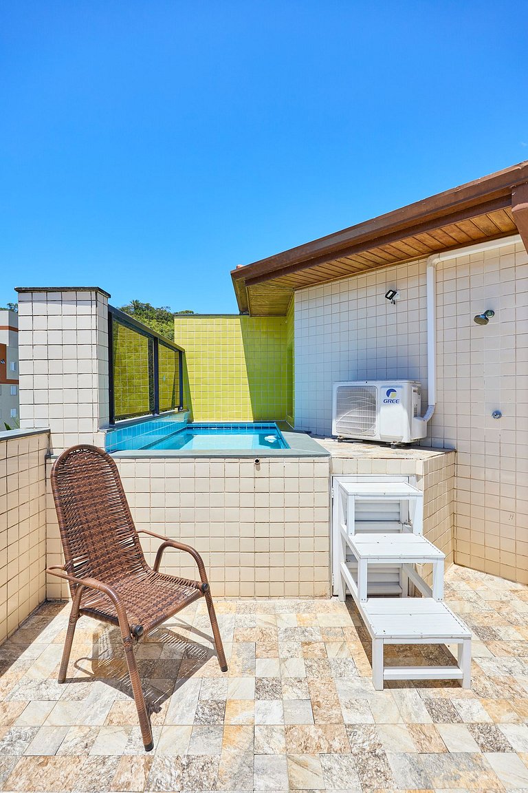 Af-80 Cobertura Duplex c/ Piscina Praia Grande