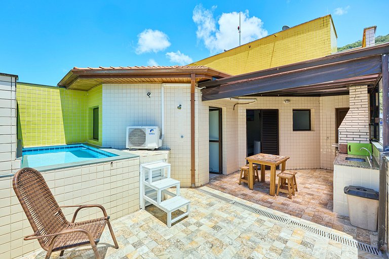 Af-82 Cobertura Duplex c/ Piscina Praia Grande