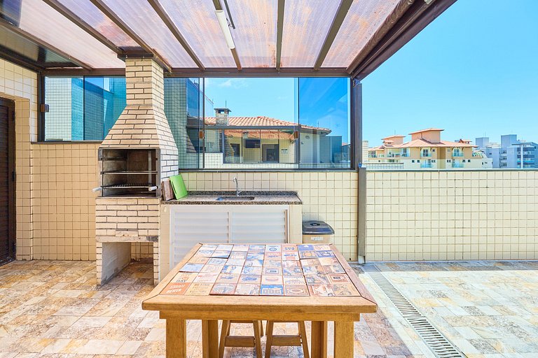 Af-82 Cobertura Duplex c/ Piscina Praia Grande