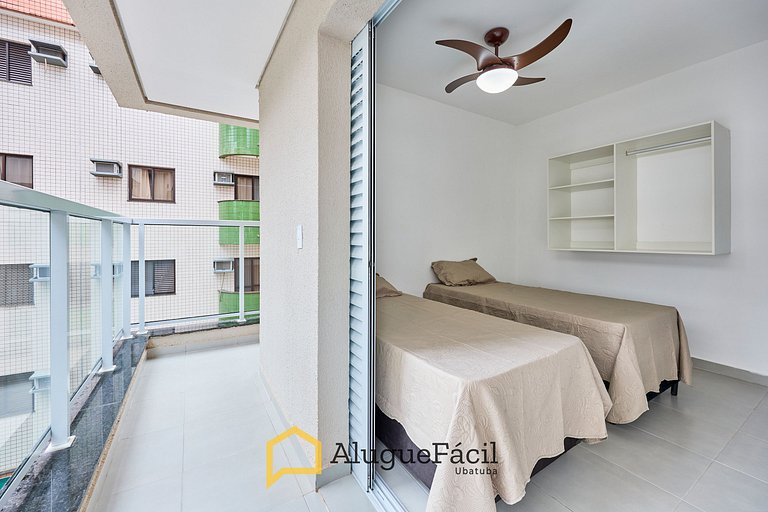 Af-83 - Novinho, completo e perto da praia.