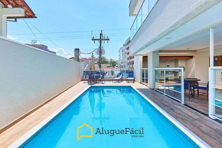 Af-83 - Novinho, completo e perto da praia.