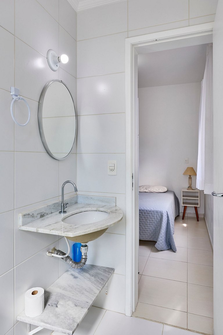 Af 85 - Completo, Piscina, rooftop e quartos c/ AC