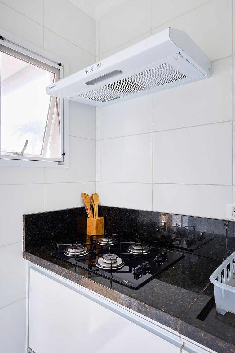 Af 85 - Completo, Piscina, rooftop e quartos c/ AC