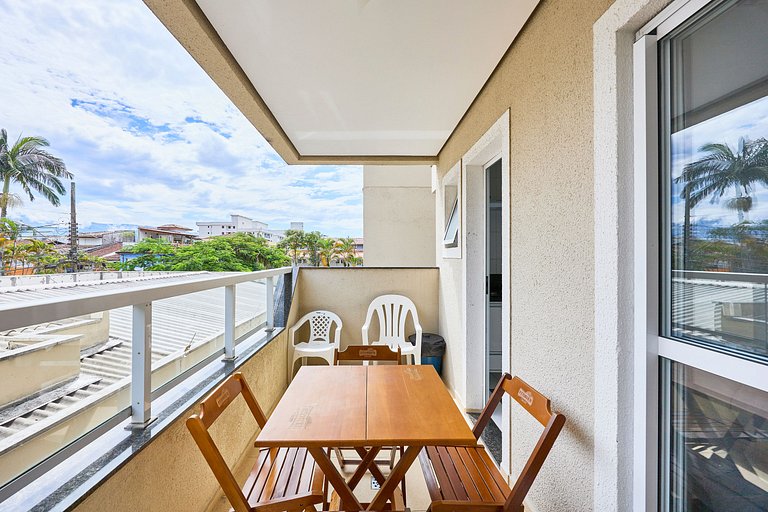 Af 85 - Completo, Piscina, rooftop e quartos c/ AC