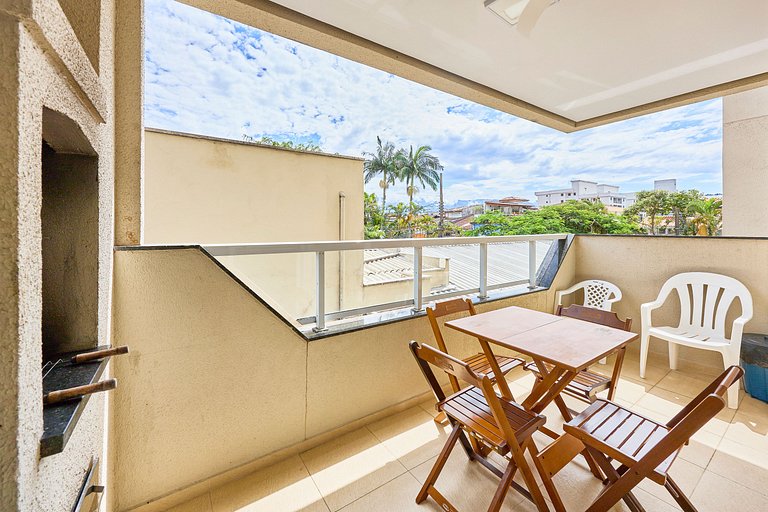 Af 85 - Completo, Piscina, rooftop e quartos c/ AC